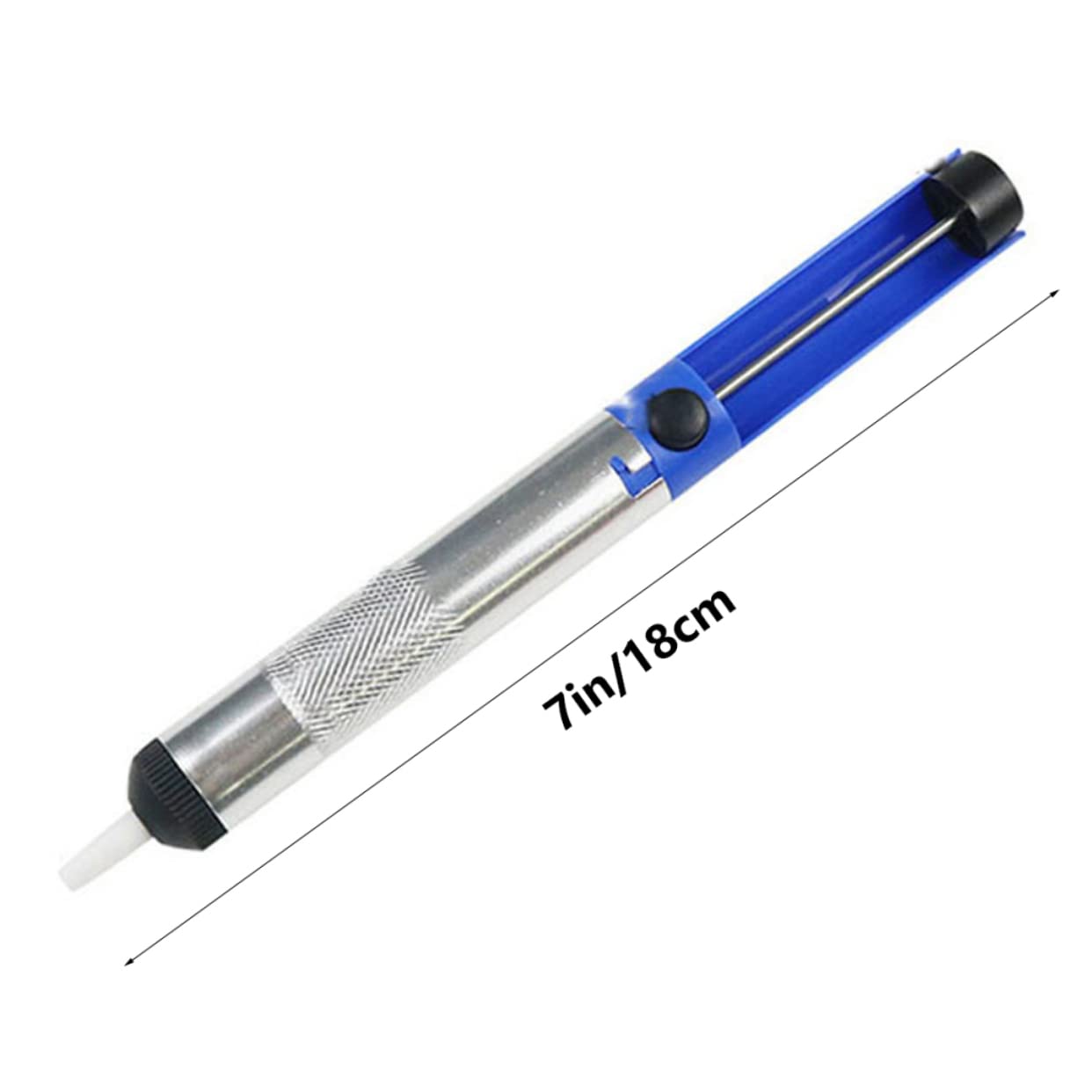 SEWOART 4pcs Suction Pump Solder Removal Tool Desoldering Pen Soldering Tool Vaccum Pump Suckers Solder Removal Sucker Hand Vacuum Pump Desoldering Pump with Teflone Tip Solder Sucker Abs