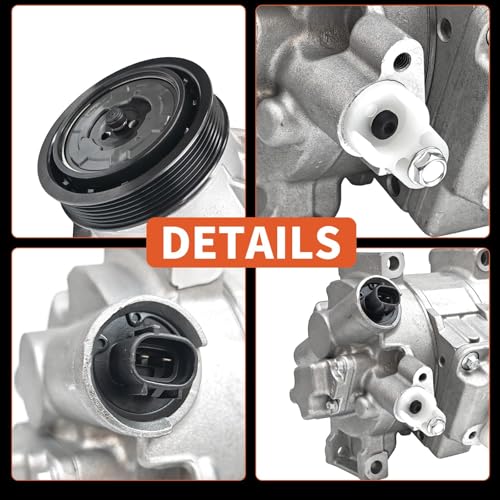 Image of Air Conditioning A /C Compressor with Clutch for 2009-2010 Toyota Matrix
