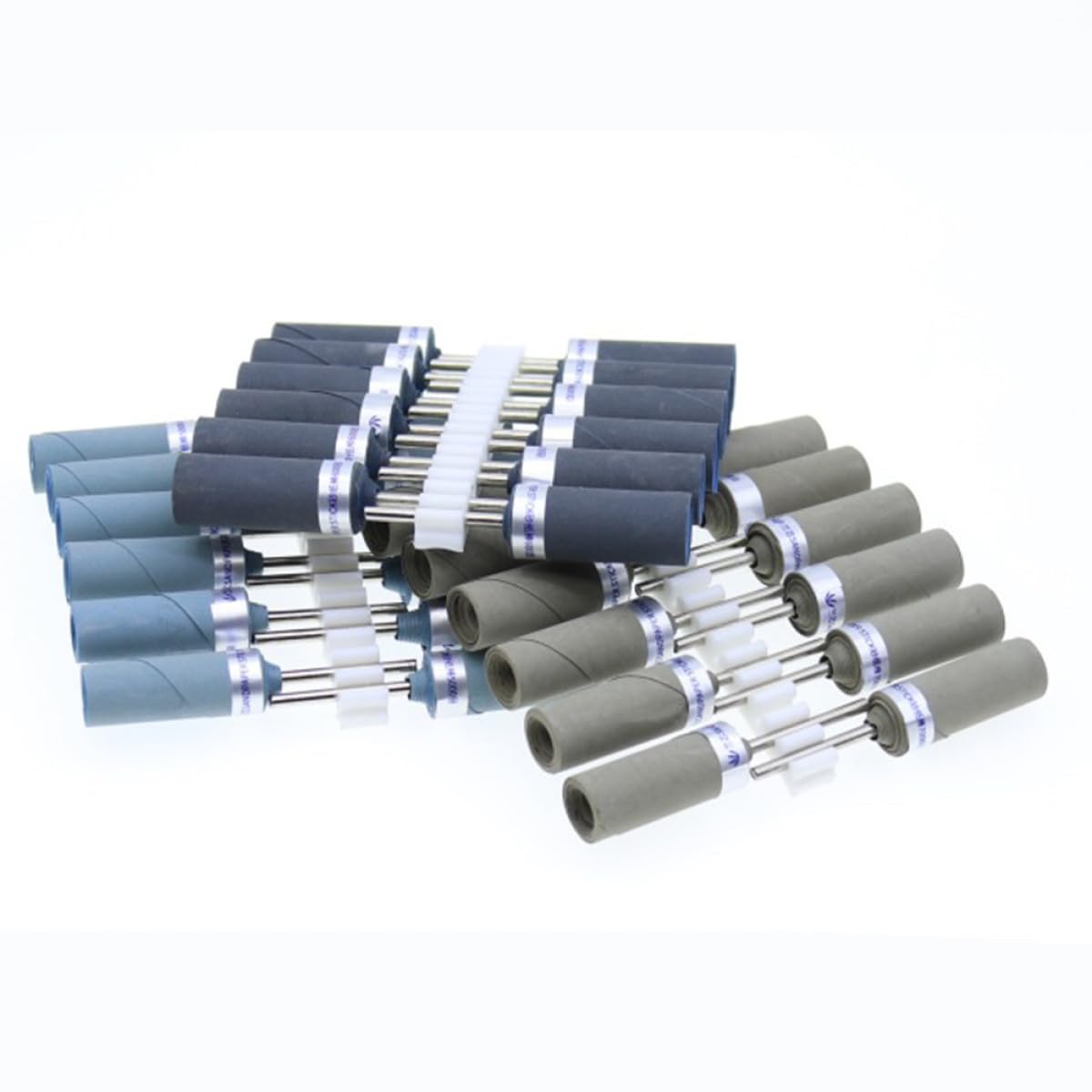 10pcs Grit Sandpaper Buffing Rods Jewelry Polishing Tools Grinding Sticks for Metal Stone Glass Agate Mold Surface Finishing