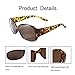 Hyyiyun Bifocal Reading Sunglasses for Women 3 Pairs Oversize Vintage Outdoor Square Reader Glasses