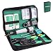 Produktbild AUKUYEE 9 in 1 Netzwerk Reparaturwerkzeuge Professionell Netzwerk Werkzeug Set Netzwerk Tool Kit RJ11 RJ45 Cat5 Kabeltester Kit Patchkabel Tester Computer Wartung LAN Kabel Tester
