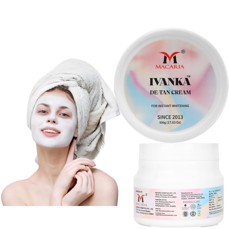 IVANKA Express Glow & Tan Revival Face Pack Mask 3 in 1 (Not Skin Bleaching Cream)