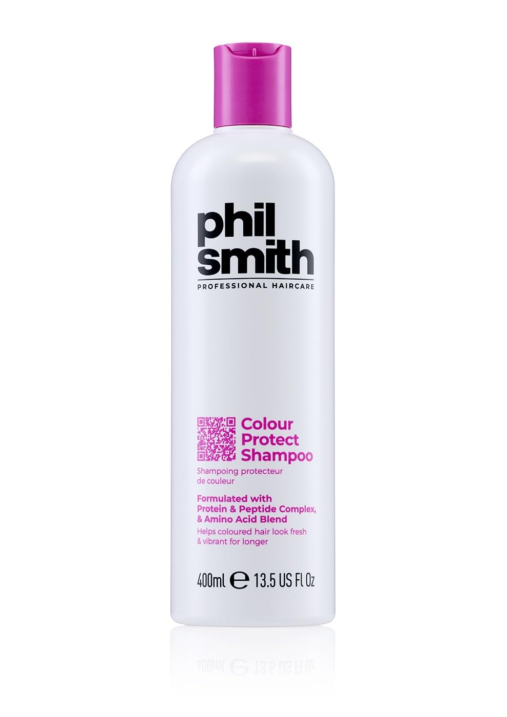 Phil Smith Professional Colour Protect Shampoo, Colour Safe Shampoo for Colour Treated Hair Protects Vibrancy