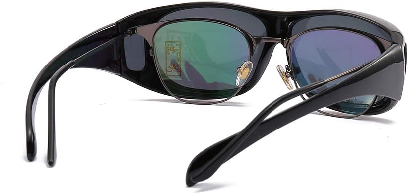 Polarized UV Glasses Aviator Driving Goggles Cycling Sunglasses Eyewear Glasses Anti Glare - Image 3