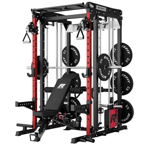 RitFit 3D Smith Machine with Weight Bench