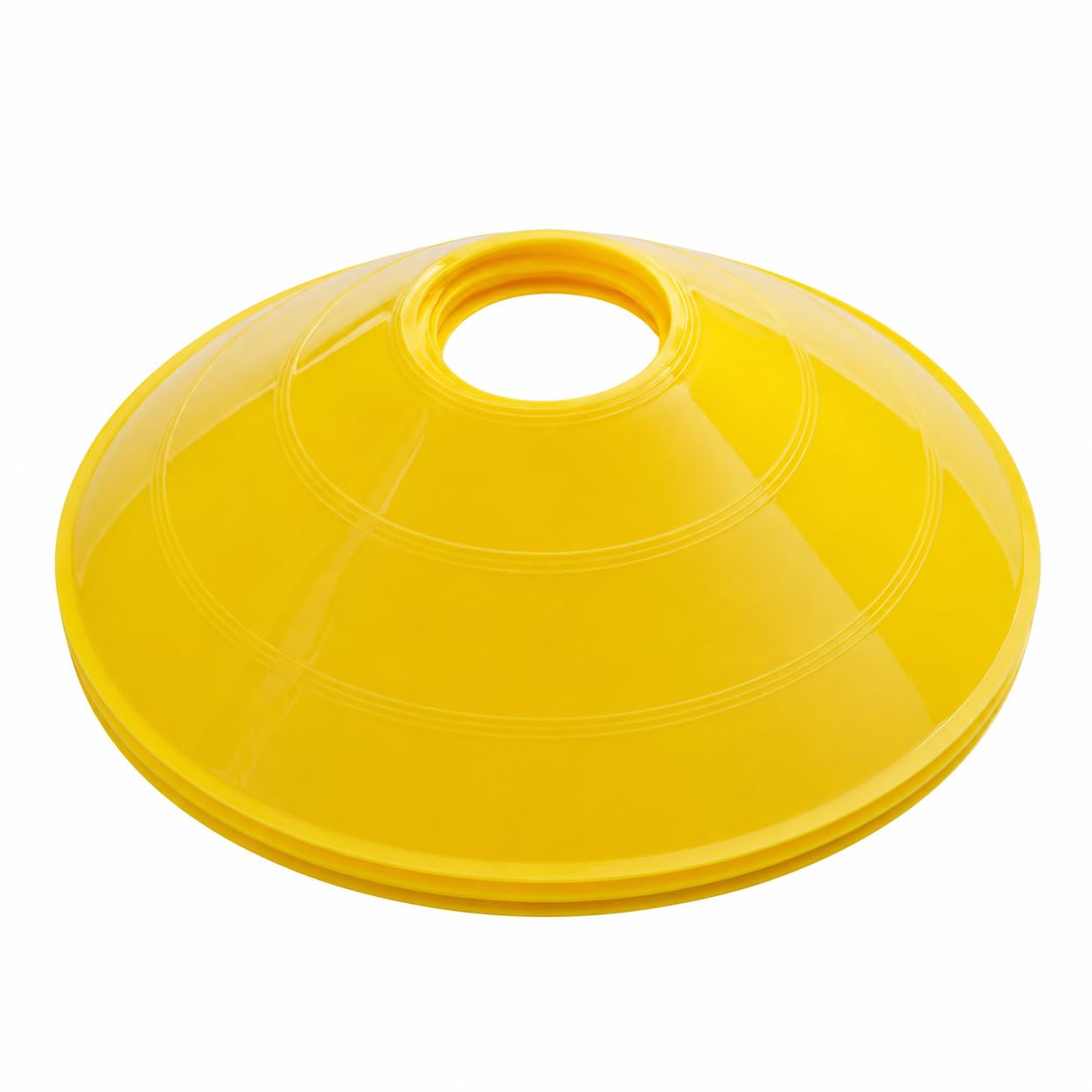 Color Cone Marker Cone Triangular Cone PE Thick for Soccer Practice Training Cone イエロー-image-18