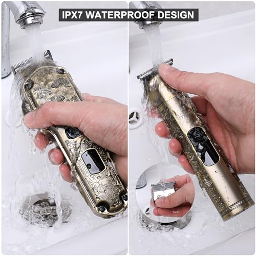 image for Hatteker Professional Hair Clippers for Men Beard Trimmer Clippers and