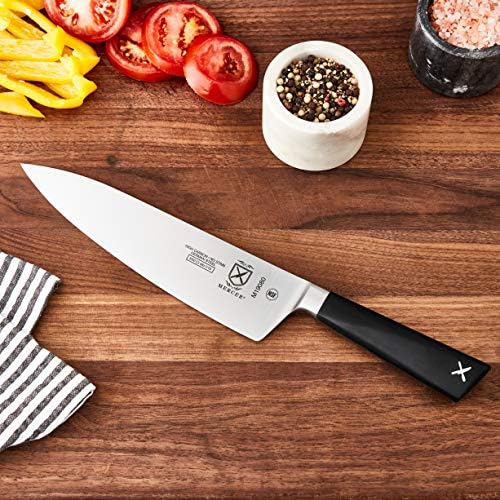 Mercer Culinary Züm Forged Chef's Knife, 8 Inch,Black - Thumbnail 3