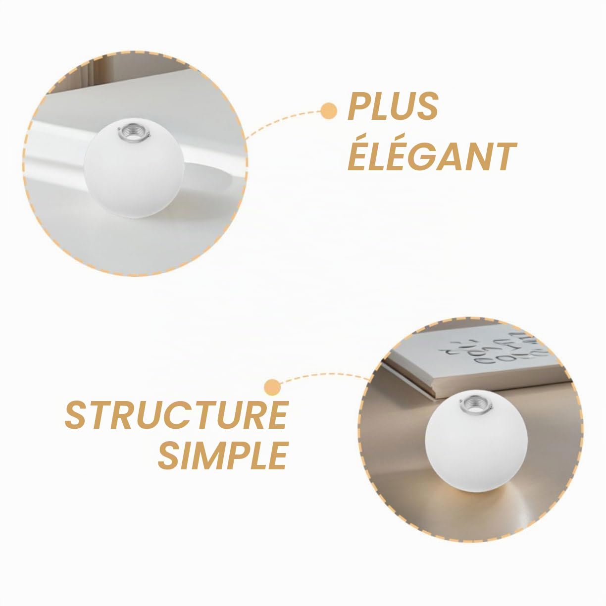 Lot De 2 Abat-jours De Rechange En Verre Pour Ampoule G9, 100 Mm