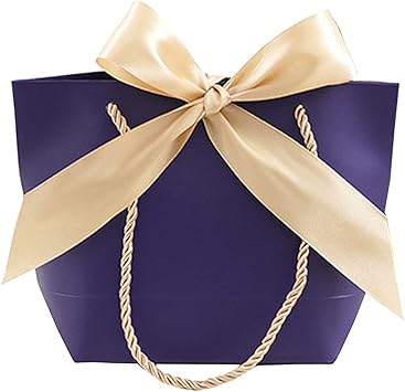 Amazon 10枚セット Iikuru 紙袋 手提げ ギフト おしゃれ ラッピング 袋 プレゼント 用 ギフトバッグ リボン 手提げ袋 引き出物袋 クリスマス 誕生日 バレンタイン ラッピング袋 Y905 ギフトバッグ 袋 文房具 オフィス用品