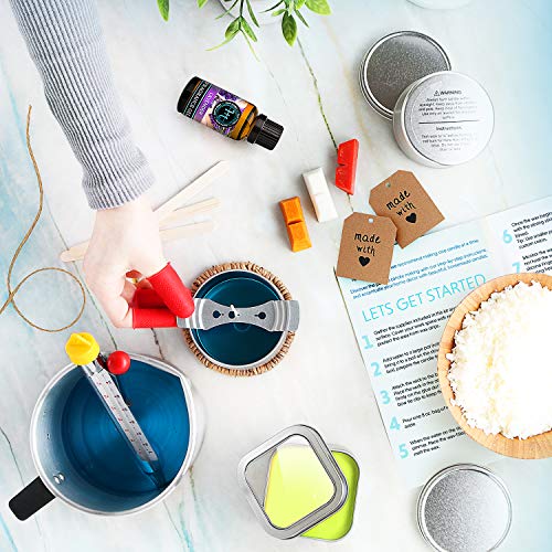 Hearth & Harbor HHDYICM9 Soy Candle Making Kit thumb #5