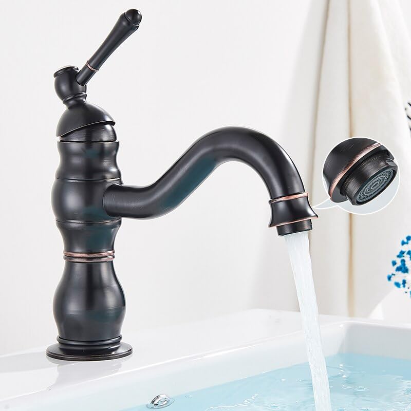 Mitigeur mitigeur chaud et froid pour lavabo rétro et ambiance spa maison