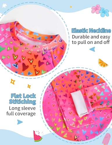 Image of TENVDA Girl's One Piece Swimsuit Sparkle Sleeveless One-Piece Bathing Suits Swimwear for Kids 2-12 Years Old