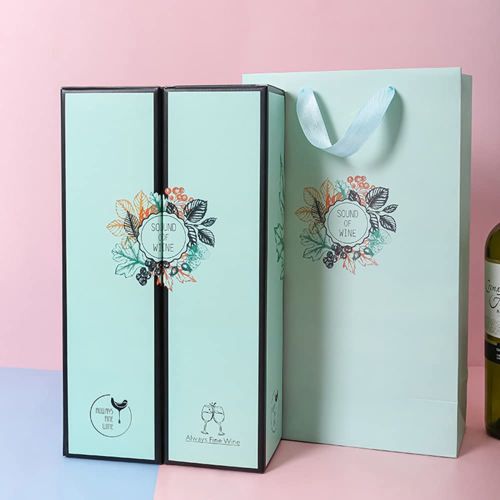 Amazon | 5枚入 ワイン入れバッグ ワイン用 紙袋 手提げ袋