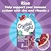 Crystal Light Immunity Support Blueberry Pomegranate naturally flavored with other natural flavor Powdered Drink Mix, .07 oz Packets, 10 per Box