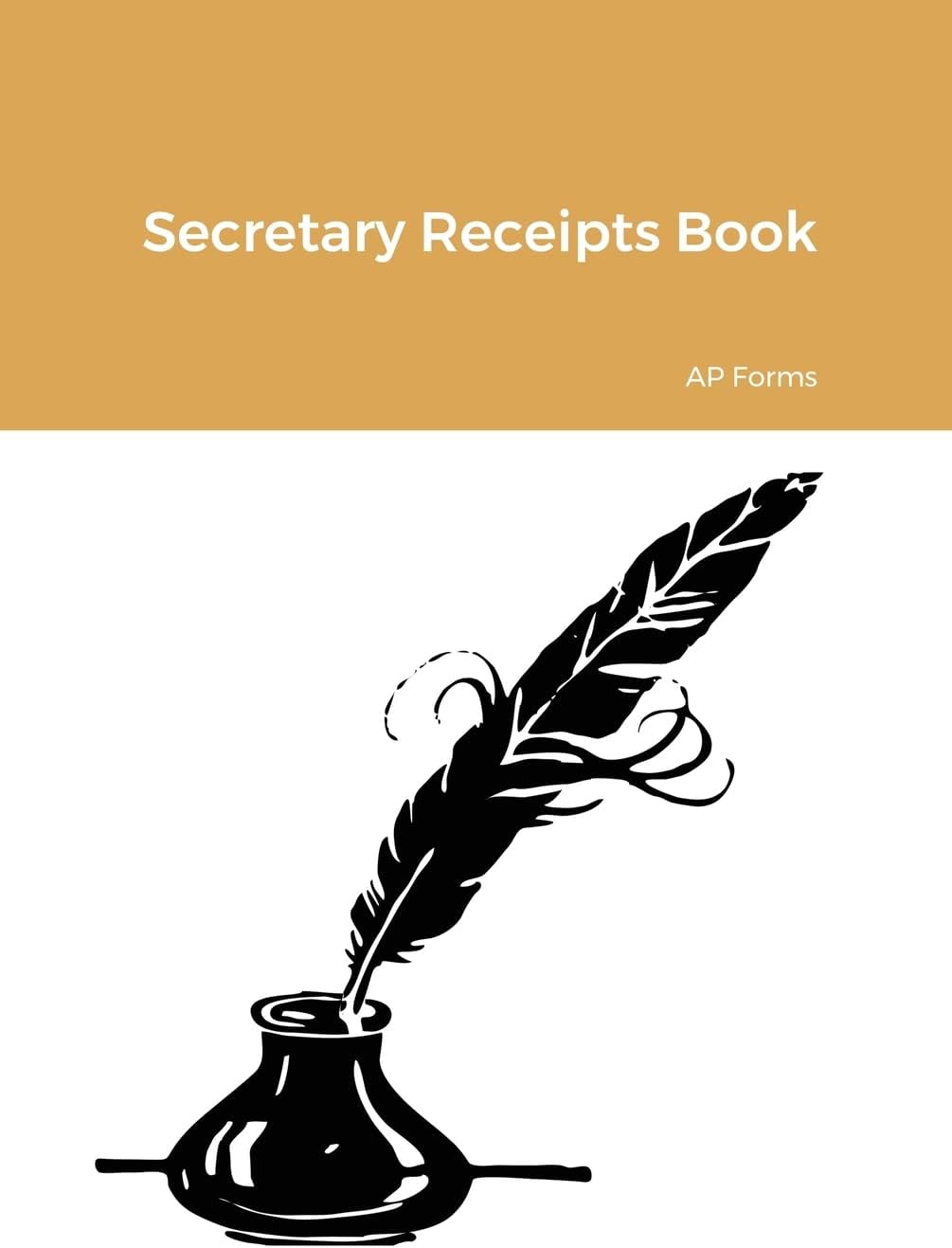 Secretary Receipts Book