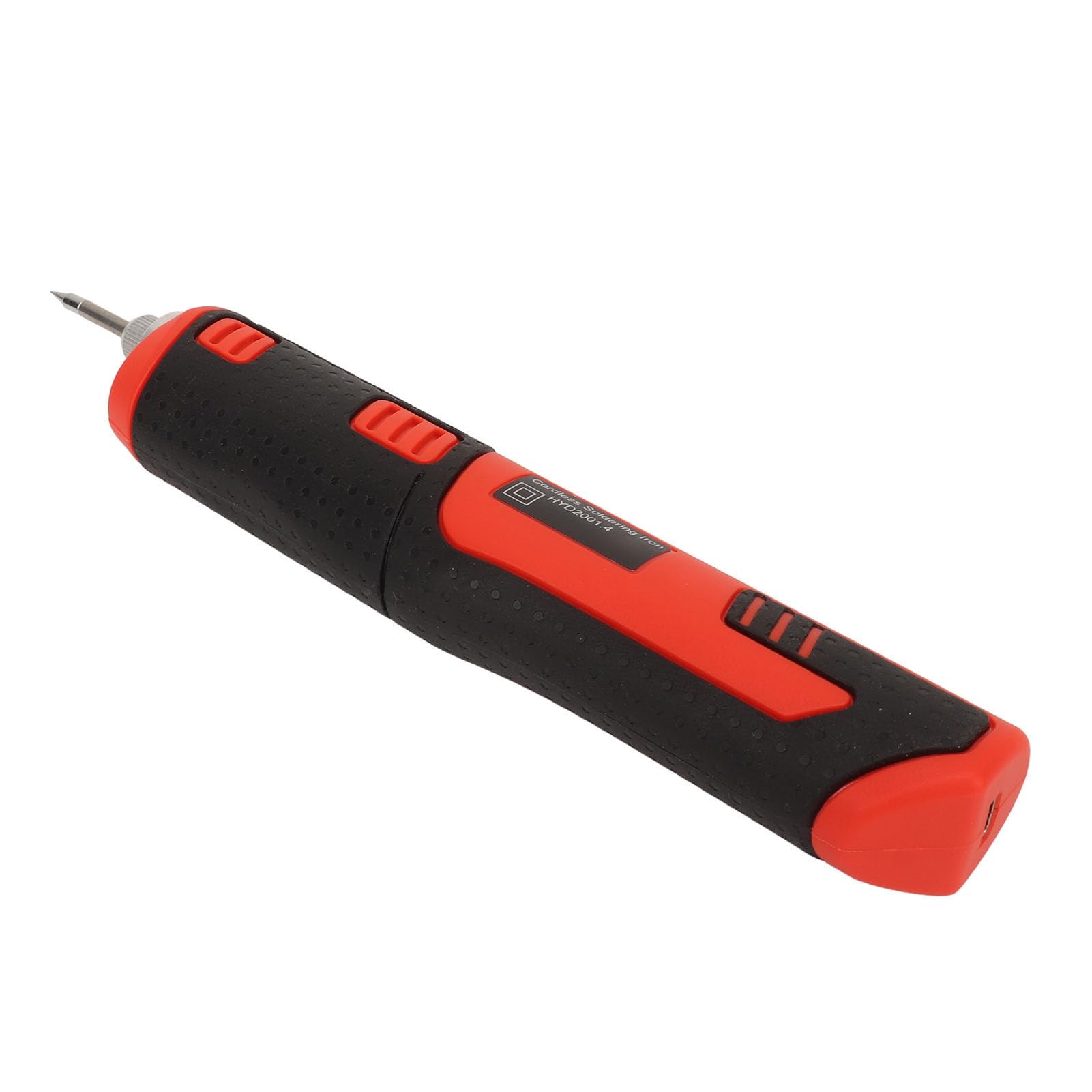 Kit Saldatore Cordless con Batteria al Litio da 1500mAh - Penna per Saldatura Elettronica Portatile Ricaricabile USB - Controllo del Calore con Sensore Touch e Custodia in ABS per