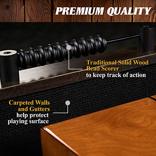 Barrington Billiards 11 Ft. Aurora Collection Shuffle Board #TOP5