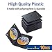 ELECOM Media Container for DVD and Blu-ray Standard Size, 2Disks, 10Packs / Black/CCD-DVD06BK