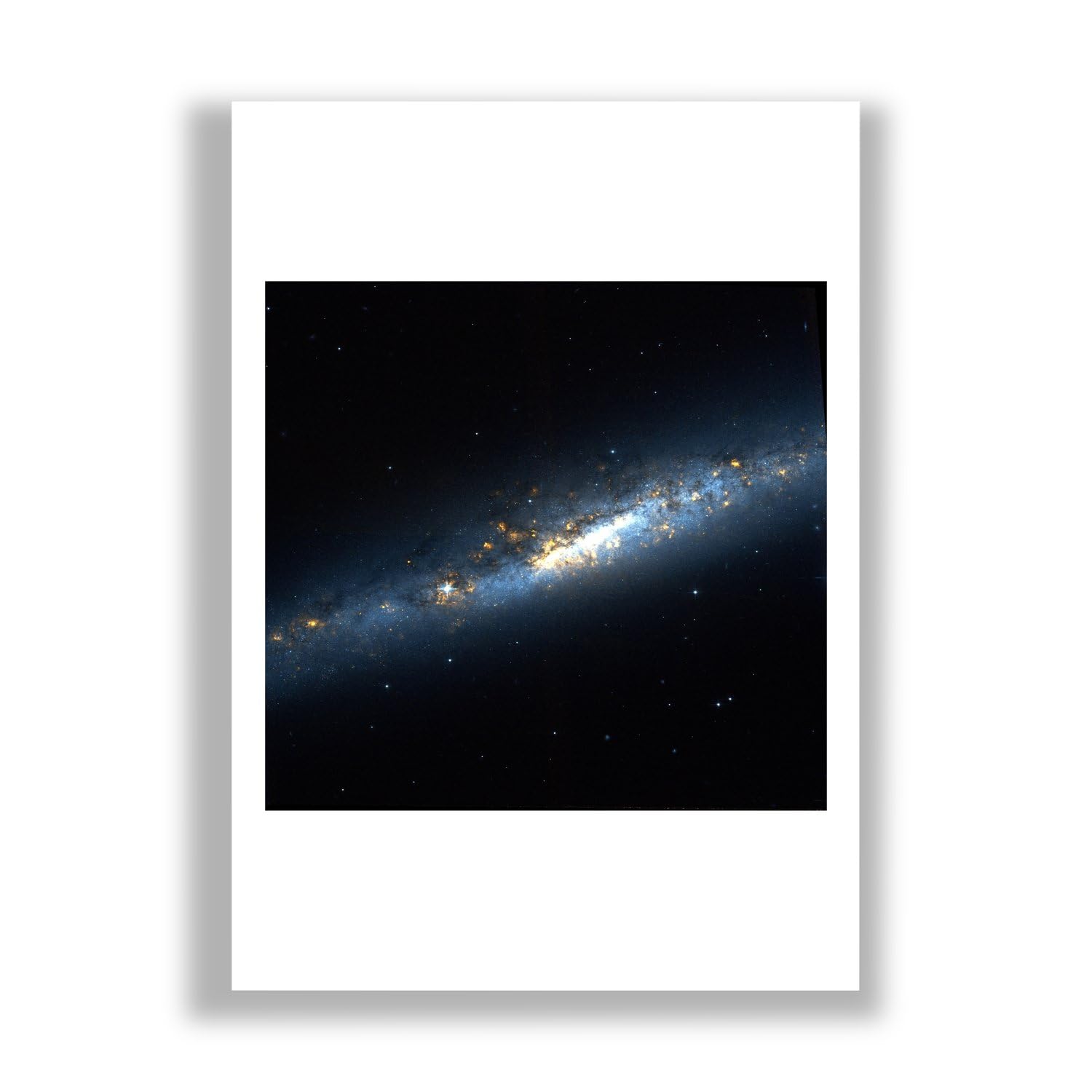 Impression d'art Hubble NGC 7090 Spiffing Prints format medium