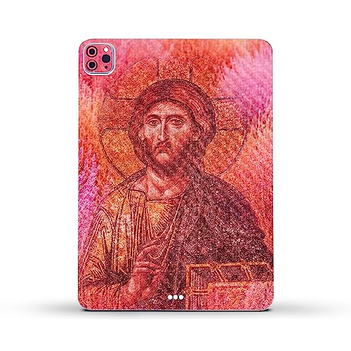 Image of MightySkins Carbon Fiber Skin Compatible with Apple iPad Pro 11 inch M2 4th Gen (2022) Full Wrap Kit - Holy Lavendar | Protective, Durable Textured Carbon Fiber Finish | Easy to Apply | Made in The USA
