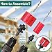 Bi-Metal Hole Saw Kit, HYCHIKA 17 Pcs High Speed Steel 3/4