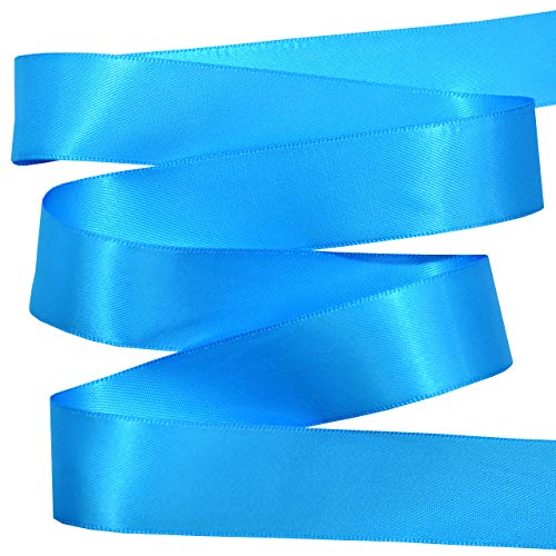 Image of Morex Ribbon 08822 /50-328 Ribbon, 7 /8 inch x 50 Yd, Island Blue