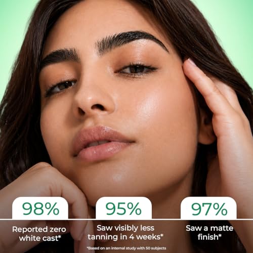 Image of Conscious Chemist 100% Mineral Sunscreen Ultra Light Fluid | SPF 50 PA++++ | In-Vivo Tested | Zinc Oxide & Niacinamide | Cica Exosome | Matte Finish, Sweat Resistant | No White Cast | For Oily, Acne-Prone & Sensitive Skin | UVA /UVB Protection | Men & Women, All Skin Type - 50ml