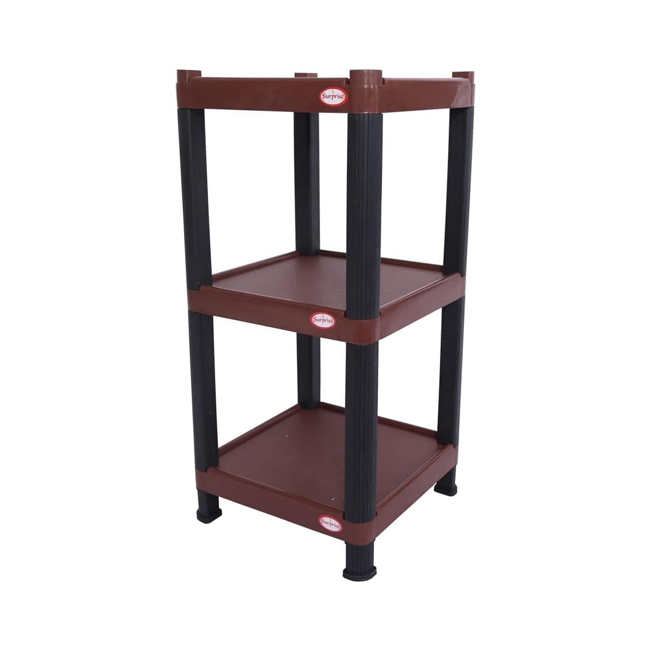 Surprise Heavy Duty Square Shelf Brown/Rectangle Shelf/Corner Shelf-picture-23