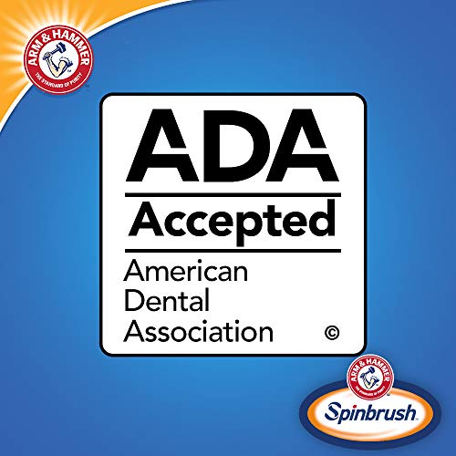 Arm & Hammer Spinbrush Pro Series, refil de cabeças de escova elétrica de substituição para escova d