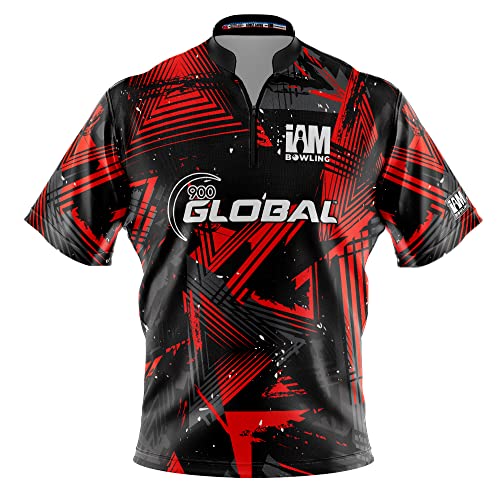 Logo Infusion Dye-Sublimated Bowling Jersey (Sash Collar) - I AM Bowling FUN Design 2015-9G - 900 Global (3X-Large)