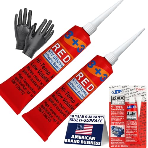 RTV Silicone Gasket Maker Red 590°F