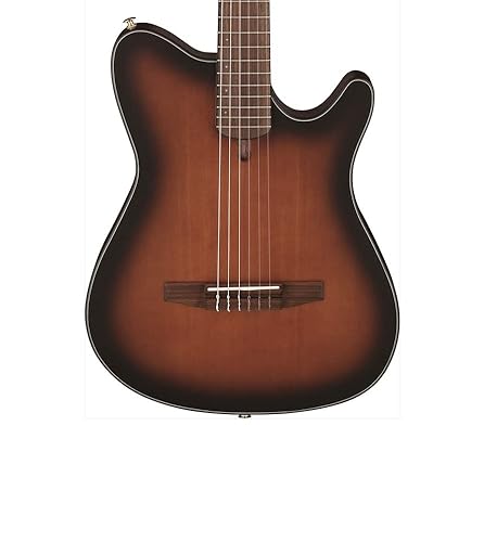 Ibanez FRH 10N サンバースト Ibanez FRH10N-BSF Nylon Electric Guitar Brown Sunburst Flat FR