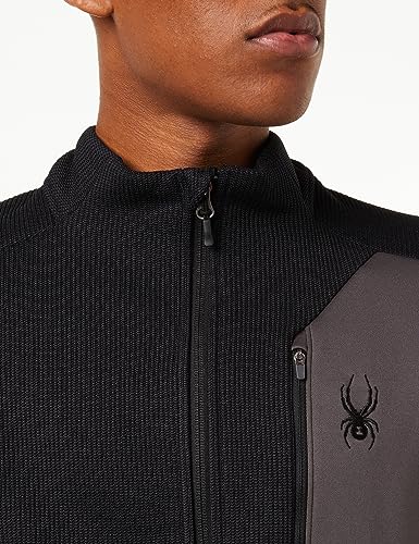 Spyder Men's Bandit Zip Fleece Ski Base Layer Jacket2