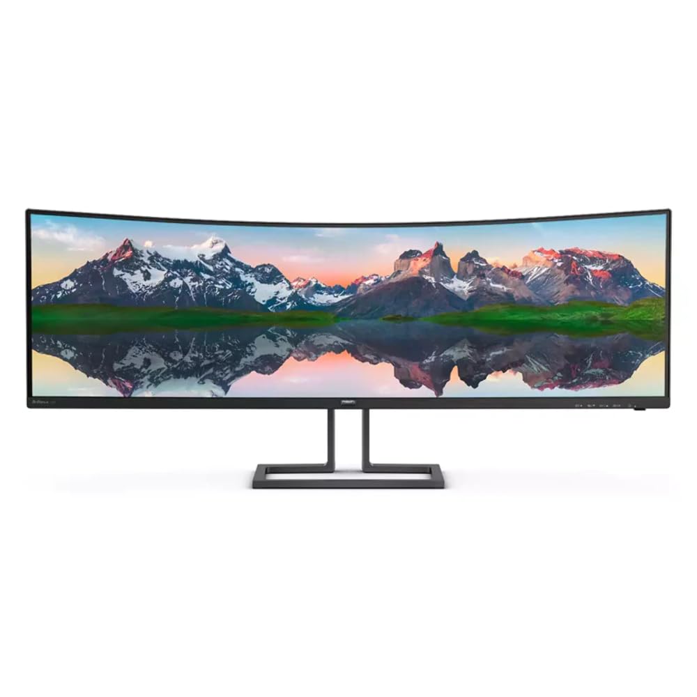 【ジャンク】PHILIPS 49インチ ウルトラワイドモニタ 5120×1440 Philipsの5,120×1,440ドット液晶など、32:9超ワイドモデルが各社