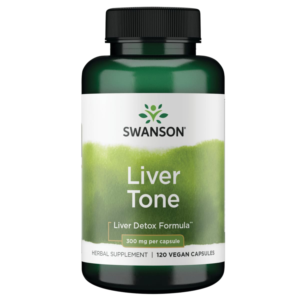 Swanson Liver Tone Detox Formula 300 mg, 120 Veg Capsules