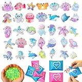 CIYOJA Ocean Animal Blind Bag Mini Resin Figures, Cute Cartoon Sea Creatures Mystery Pack for Kids & Teens, DIY Phone Case Charms, Craft Decorations, Party Favors & Collectibles