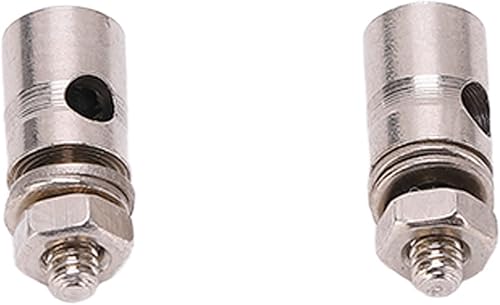 Miniatura 9 de Alomejor Conectores de varilla de empuje RC, conectores de varilla de empuje RC de acero inoxidable, ajustables, 10 unidades, RC de 0.071 in,