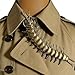 Centipede button cover, Retro Brass Active Centipede Button Clip-On for Suit Shirt & Collectible, Punk Alternative Fashion Animal Collar Clothing Brooch Accessory for Men & Women (2PCS)
