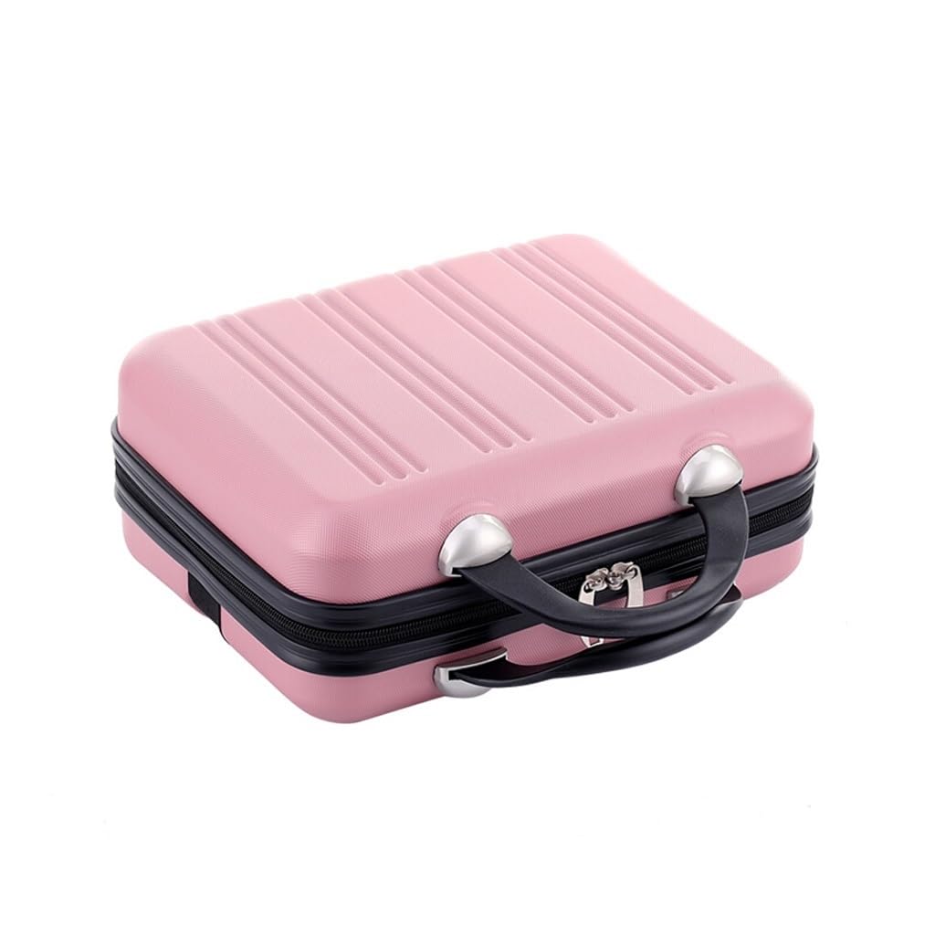 ENGENDER Custodia per Il Trucco Borsa cosmetica Portatile Multifunzionale da Donna Borsa cosmetica for Trucco da Viaggio di Grande capacità con Manico Scatola per Il Trucco(B)