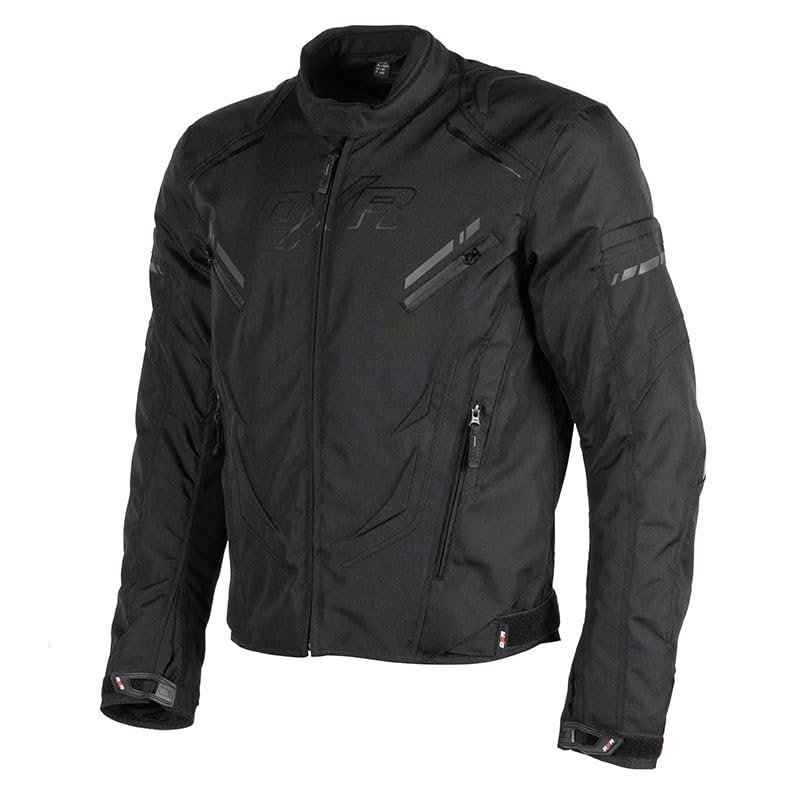 Motoblouz Truster - Chaqueta para moto (4 temporadas), color negro