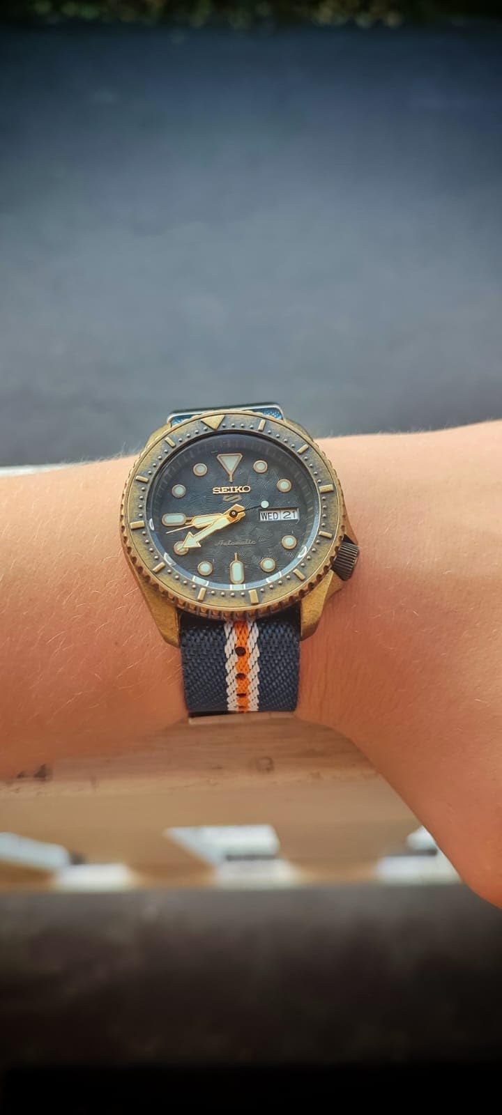 Seiko SRPE80K1 mostrador
