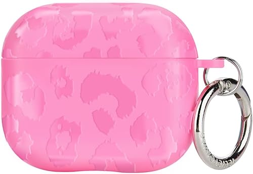Miniatura 64 de Velvet Caviar Funda compatible con AirPods de tercera generación con llavero – Lindas fundas protectoras duras para AirPod 3 para mujer – Rosa