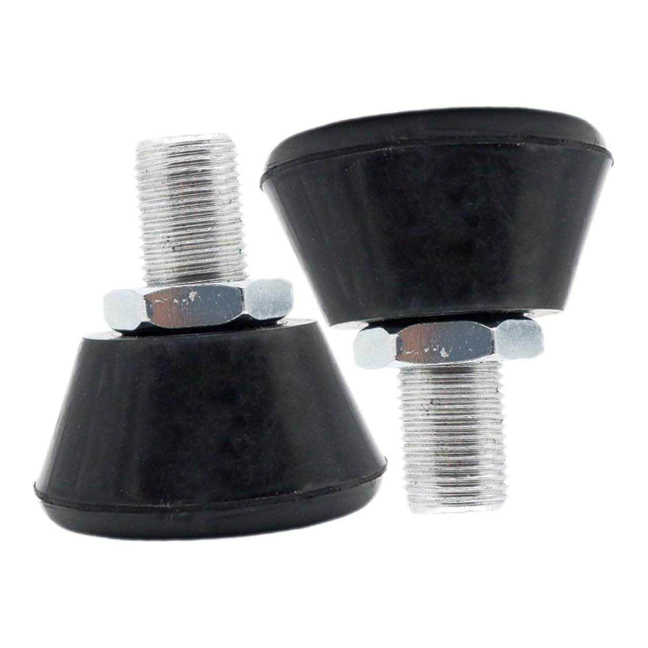 DECHOUS 1 Pair Black Roller Skate Toe Stops Adjustable Toe Guards Stainless Steel for Wheel Skates Accessories