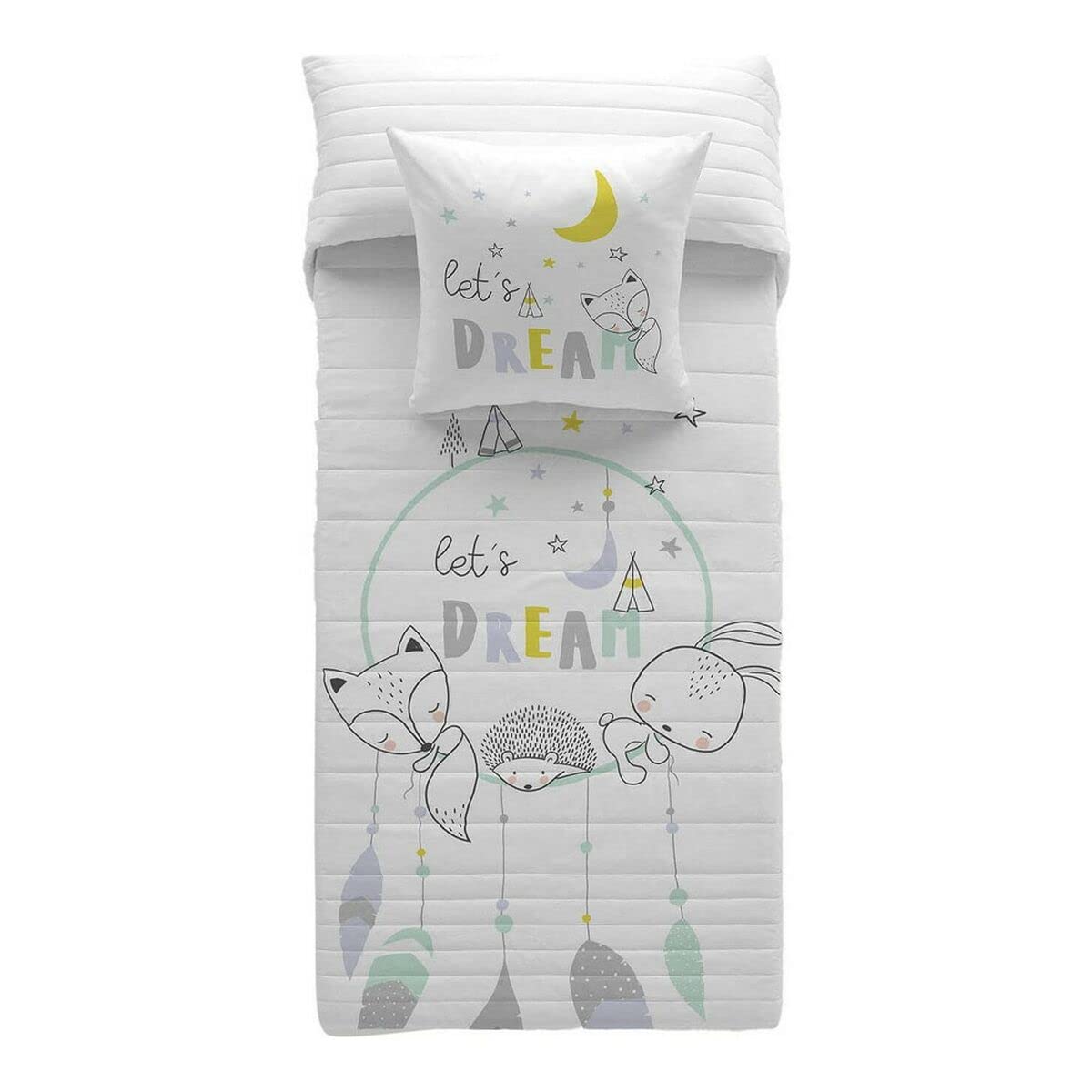 COOL KIDS Colcha bouti Reversible Lets Dream Cama 105