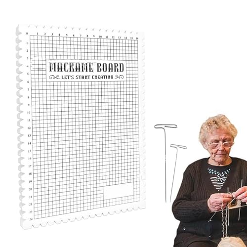 Tabla de hecha a mano con agujas en T, herramienta de para hacer pulseras, accesorios de manualidades para principiantes y ex