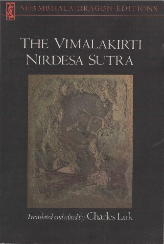 Vimalakirti Nirdesa Sutra 0877730725 Book Cover