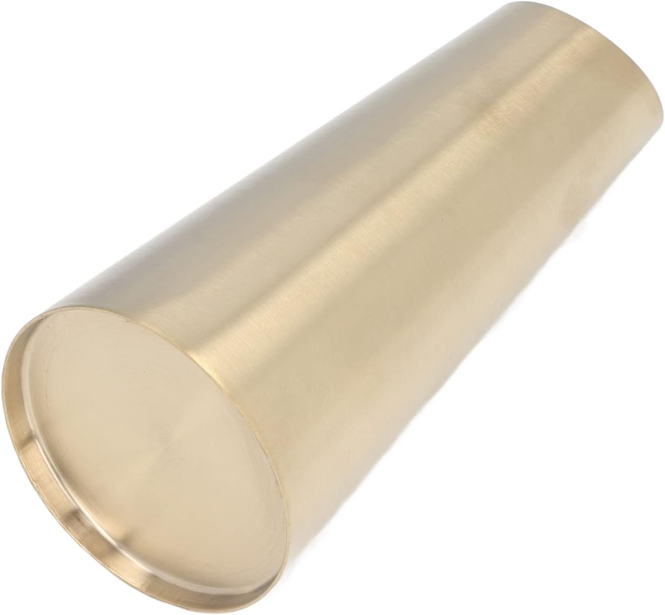 1 Pcs Gold Modern Home Decor 7.8 inch Gold Stainless Steel Vase Small Flower Vase Taper Vase for Wedding Table Centerpiece Decorations, Home Decor (Gold)