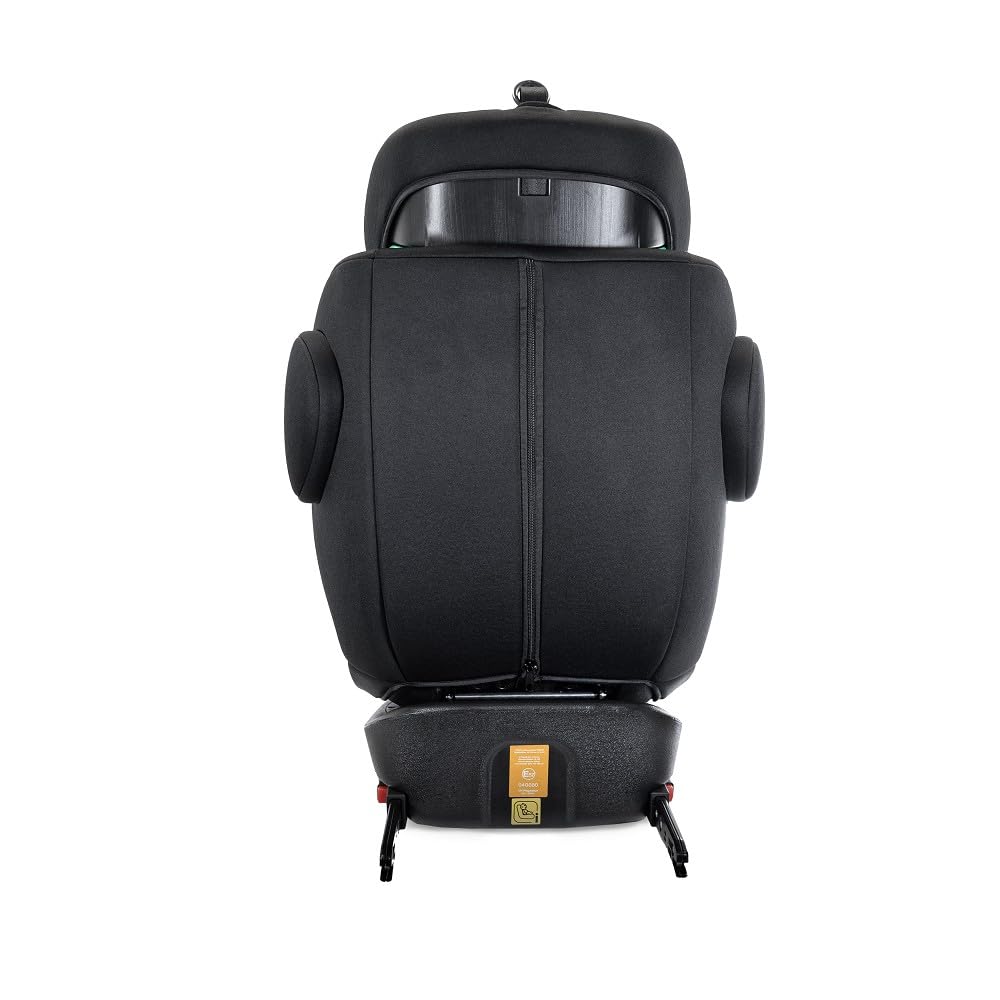 Interbaby Silla Coche Bebé PAX i-Size ISOFIX 360° Grupo 0+1+2+3 (Negro) | Silla auto giratoria 360 reclinable 40-150 cm, reductor recién nacido, protección lateral SPS, pata de apoyo