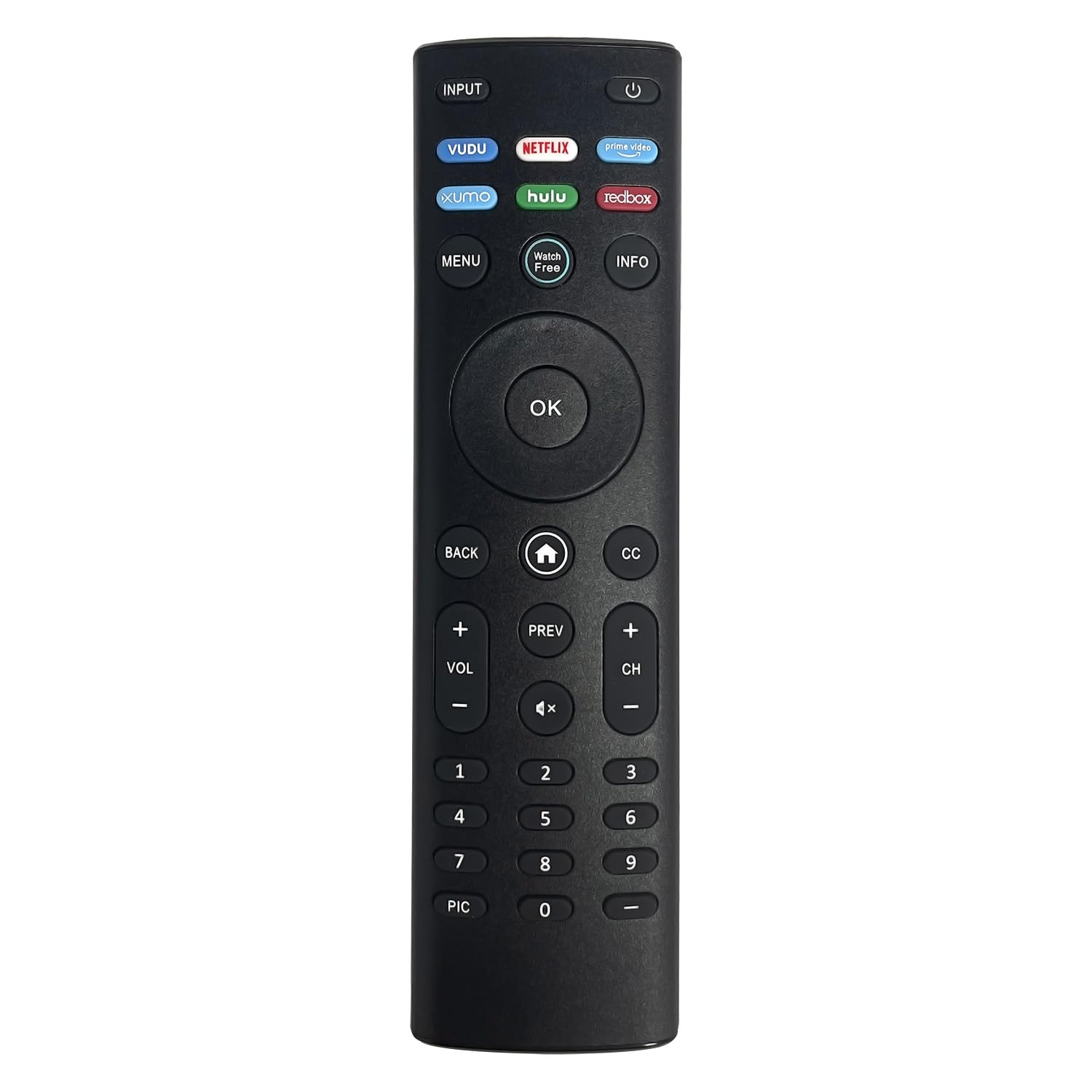 RIVIERA Universal Replacement Vizio Remote Control for Smart Vizio TV with VUDU Netflix Prime Video XUMO hulu redbox XRT122 XRT136 XRT140 XRT522 (No Voice Command)